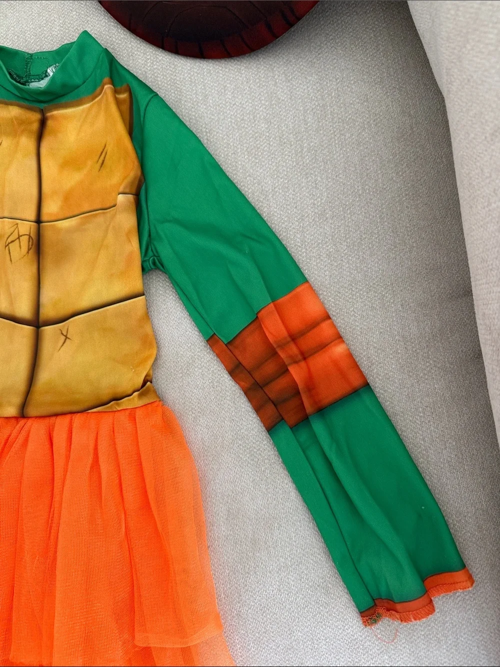 Toddler Girls Ninja Turtles Michelangelo Costume